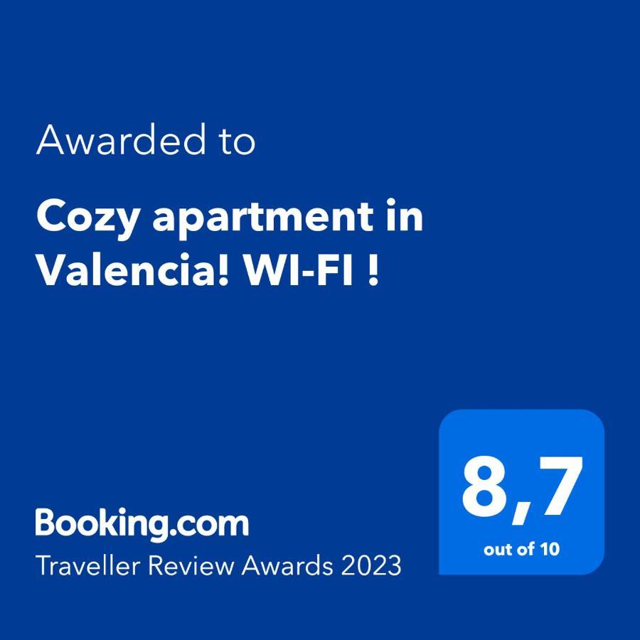 Cozy Apartment In Valencia! Wi-Fi ! Exterior photo